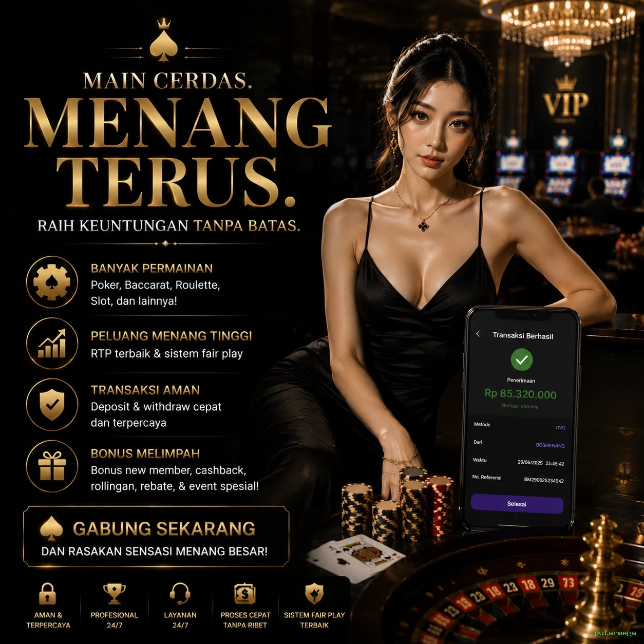 putarmega Bonus Menarik